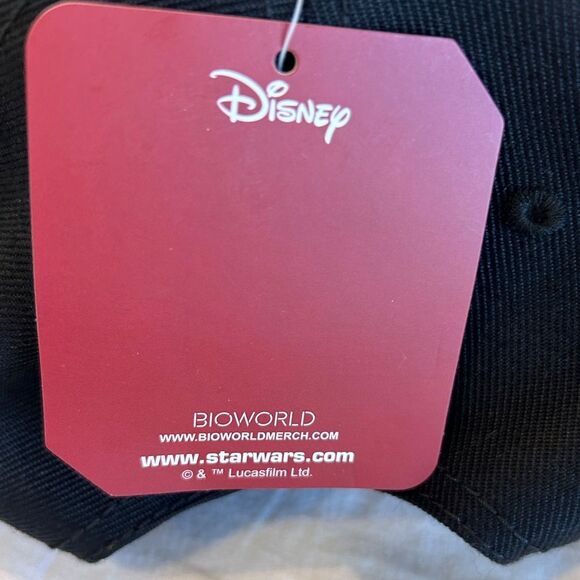 NWT Disney Star Wars Original Snapback Kylo Ren First Order Sub Cap Black OSFM - Picture 4 of 9